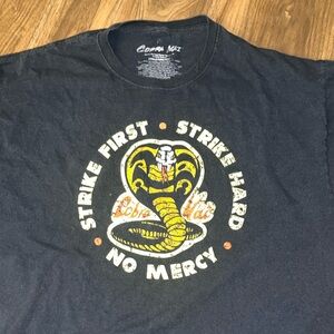 Official Cobra Kai Black T Shirt in XL